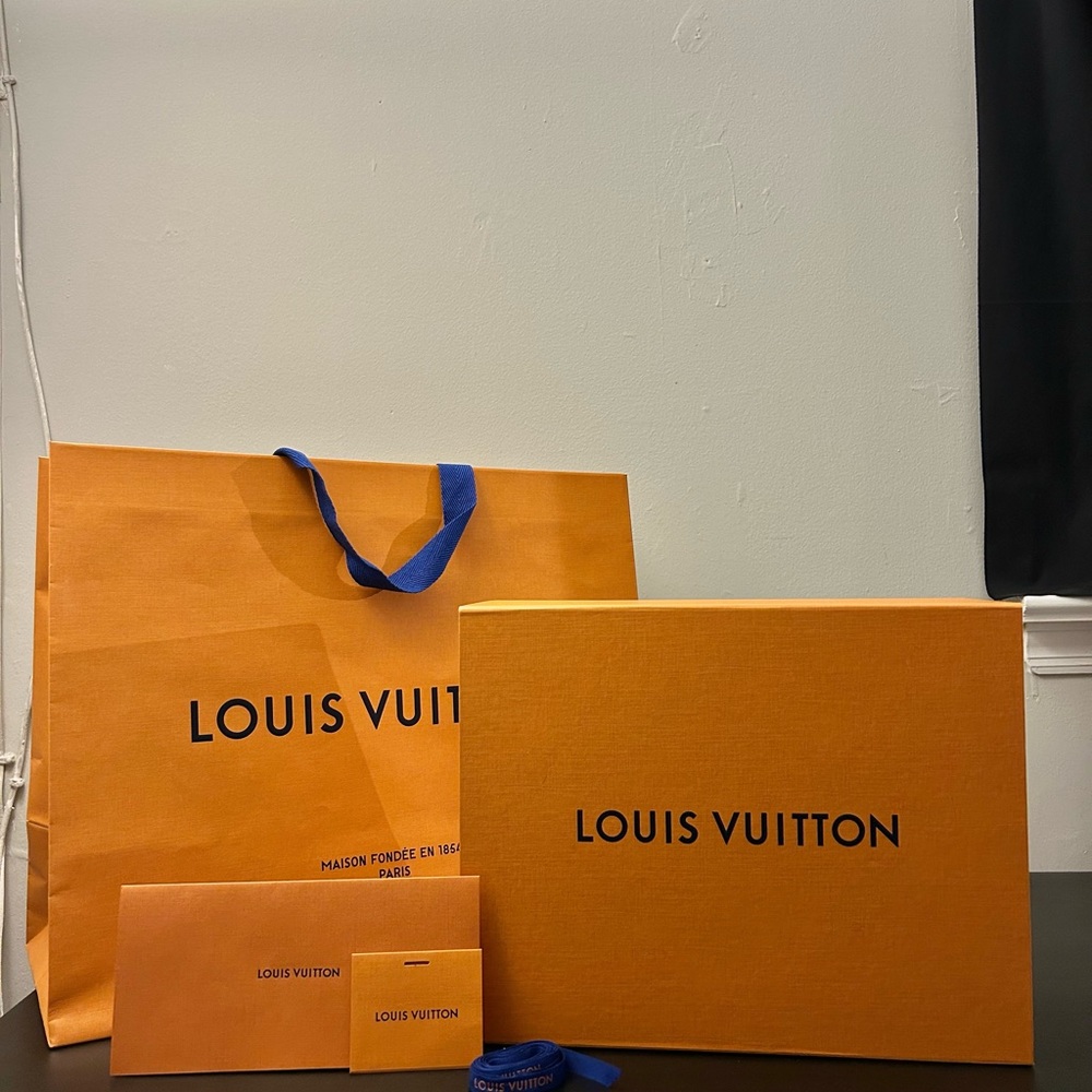 Authentic Louis Vuitton Drawer Shoe Box